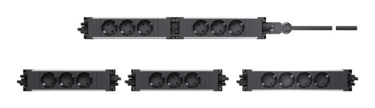 EAN 4057298150265 - Bachmann 906.18820 base múltiple 4 salidas AC Interior Negro imagen 3