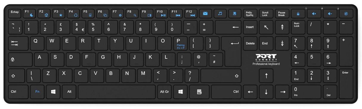 Port Designs D - Keyboard Office Pro Rechargeable Bluetooth - D