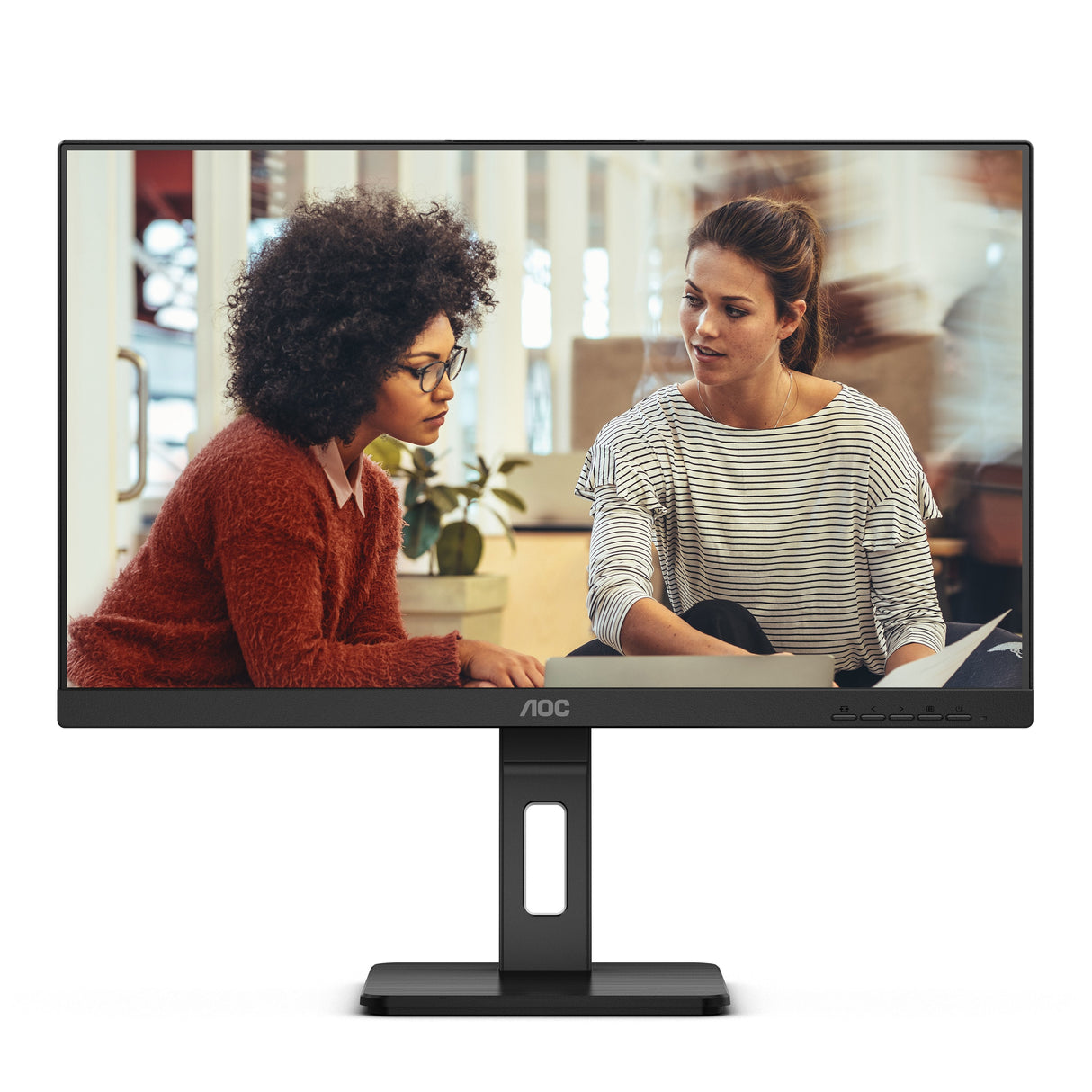 Monitor Aoc Essential-Line Q27e3umf Led 27 Qhd @ 75 Hz 4ms - Hdmi, Displayport - Speakers - Black