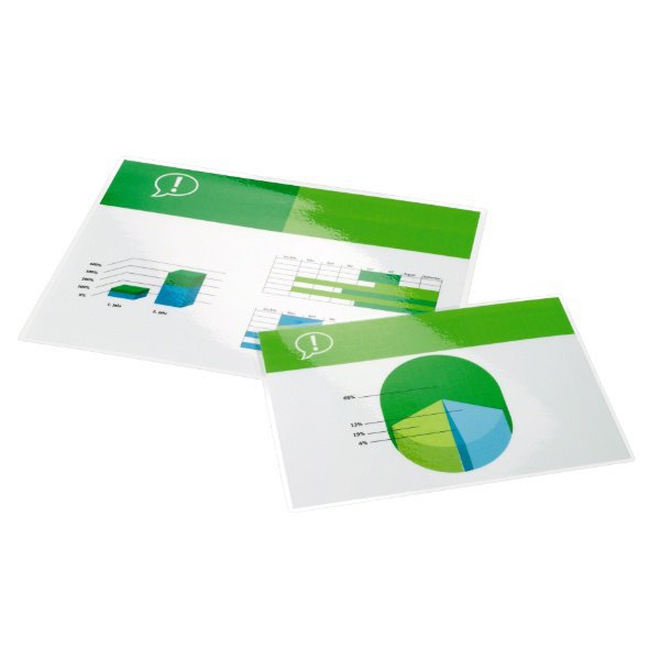 Gbc Cartera Plastificación Documentos A4 2x75 Micras Paquete -25u-