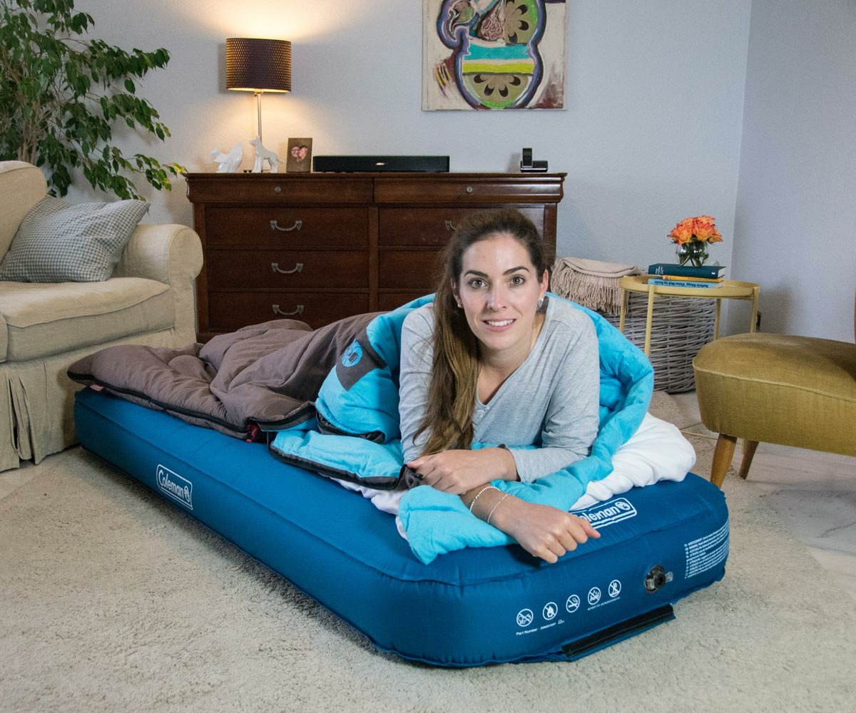 Coleman Colchón De Aire Inflable Individual Extra Durable Cama De Invitados Camping