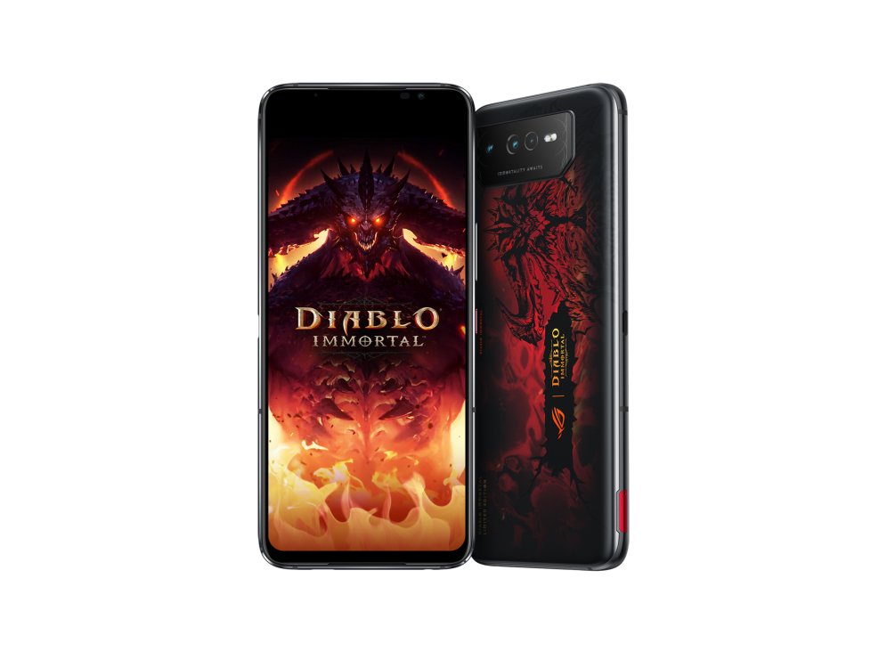 Asus Rog Phone 6 Diablo Immortal Edition 17,2 Cm (6.78") Sim Doble Android 12 5g Usb Tipo C 16 Gb 512 Gb 6000 Mah Negro, Rojo