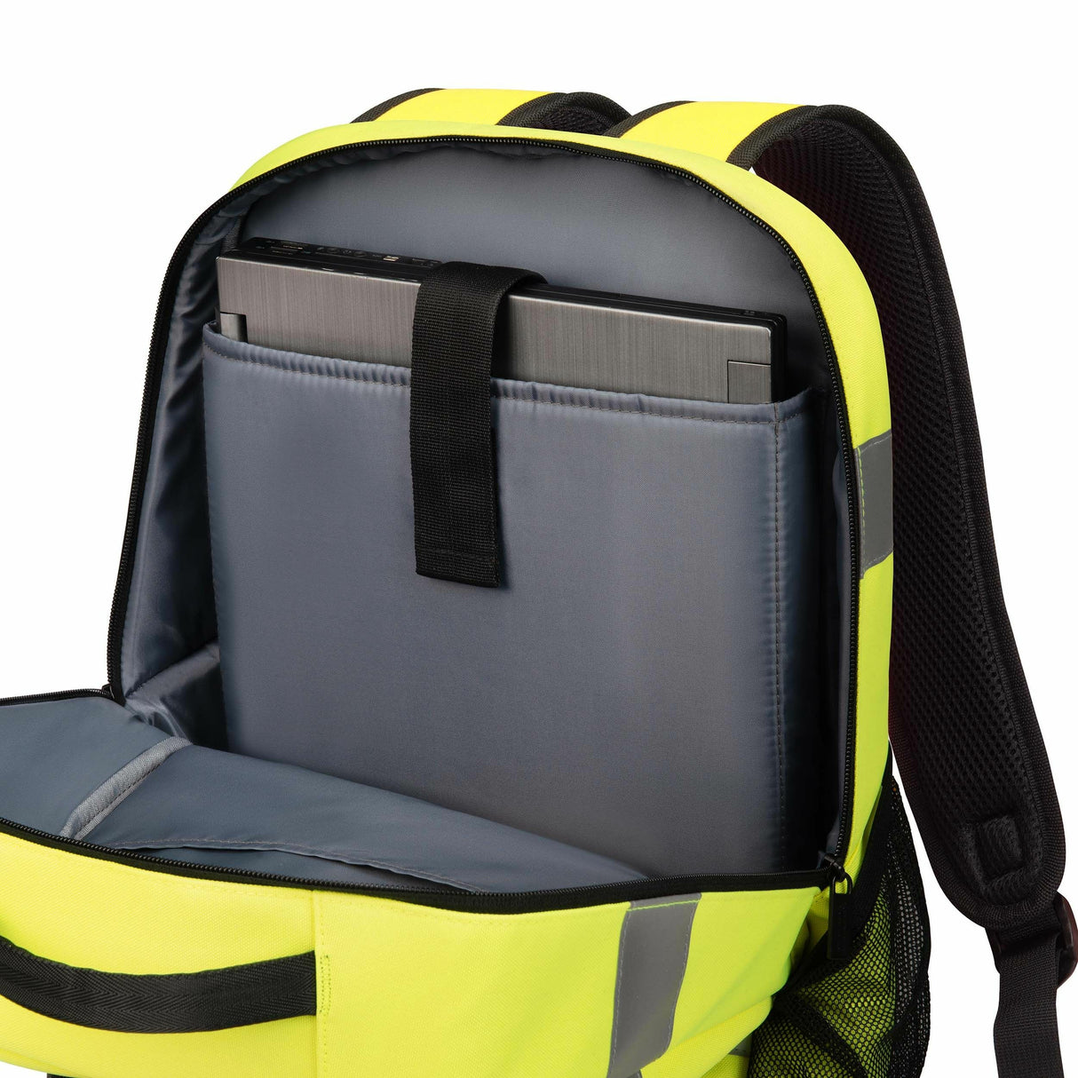 EAN 7640239421554 - DICOTA P20471-17 mochila Mochila de senderismo Negro, Gris, Amarillo Tereftalato de polietileno reciclado imagen 6