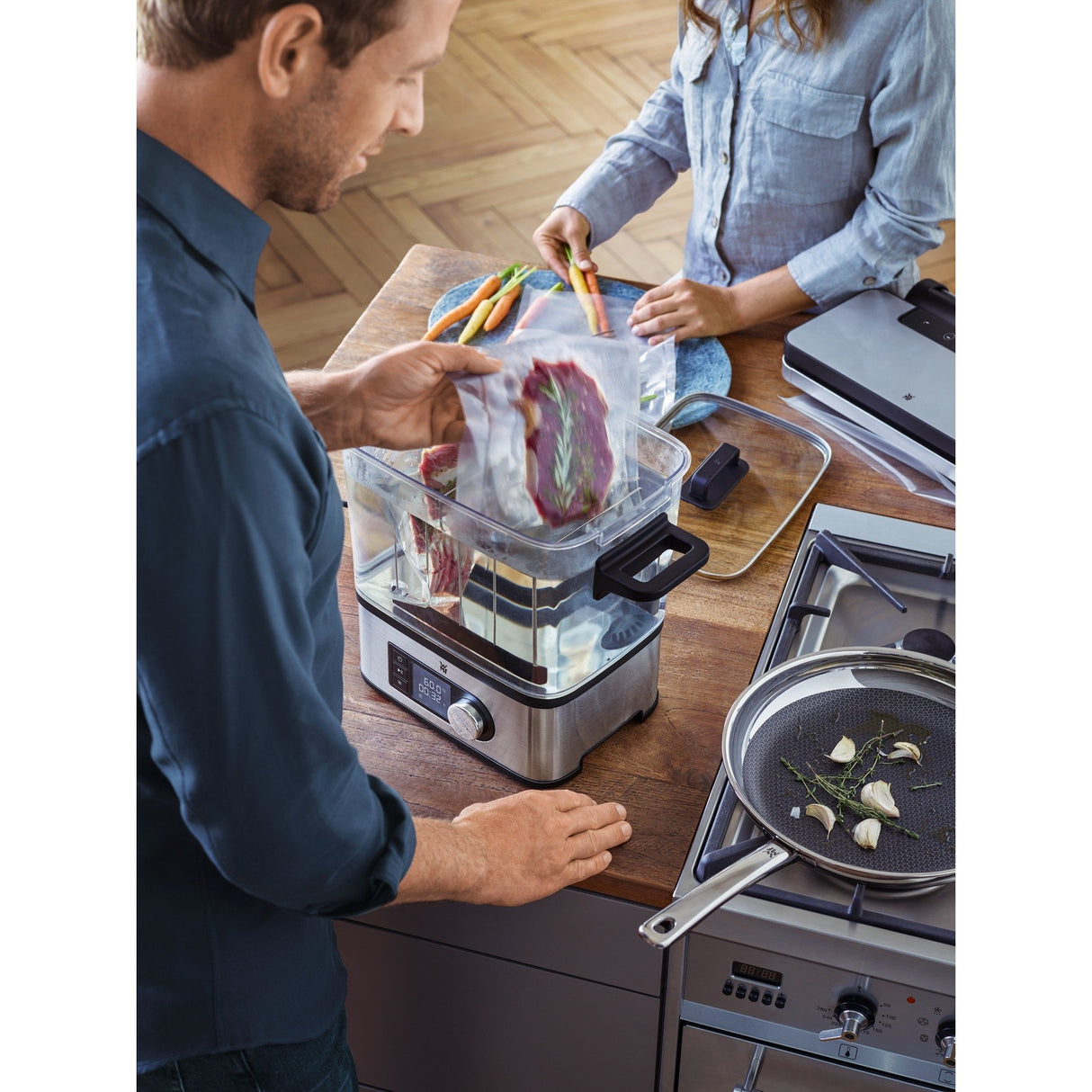 EAN 4211129133302 - WMF Lono 0415360011 Horno de agua para cocción sous vide (al vacío a baja temperatura) imagen 9