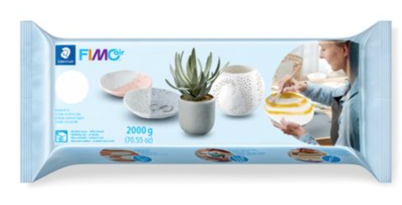 Fimo Mod.Masse Fimoair 2000g Blanco