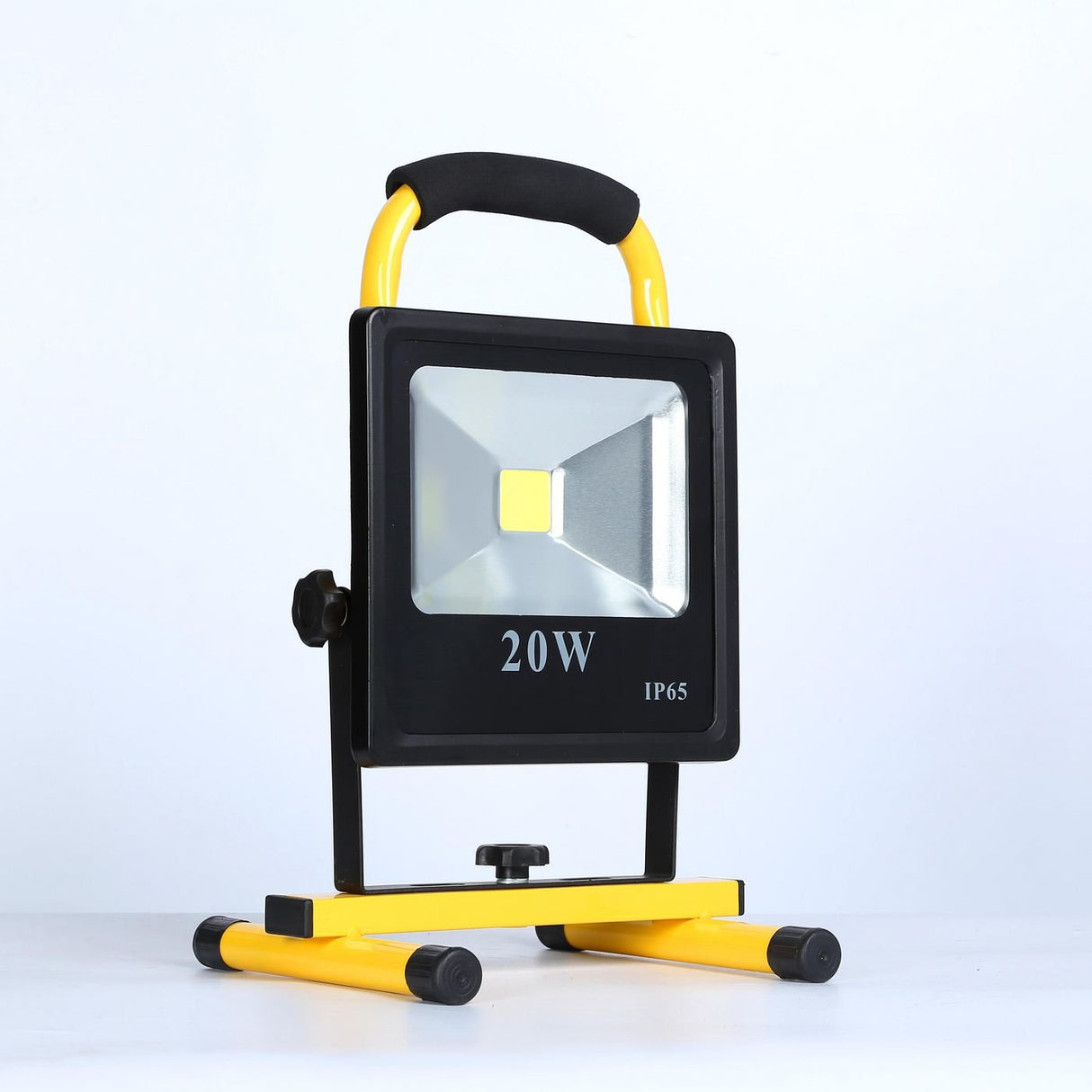 20w Rechargeable Led - Floodlight Eu Plug Include - Car Charger, Ac Charger, Usb Cable, And Instruction Manual. Packed In Retail - Warranty: 24m
