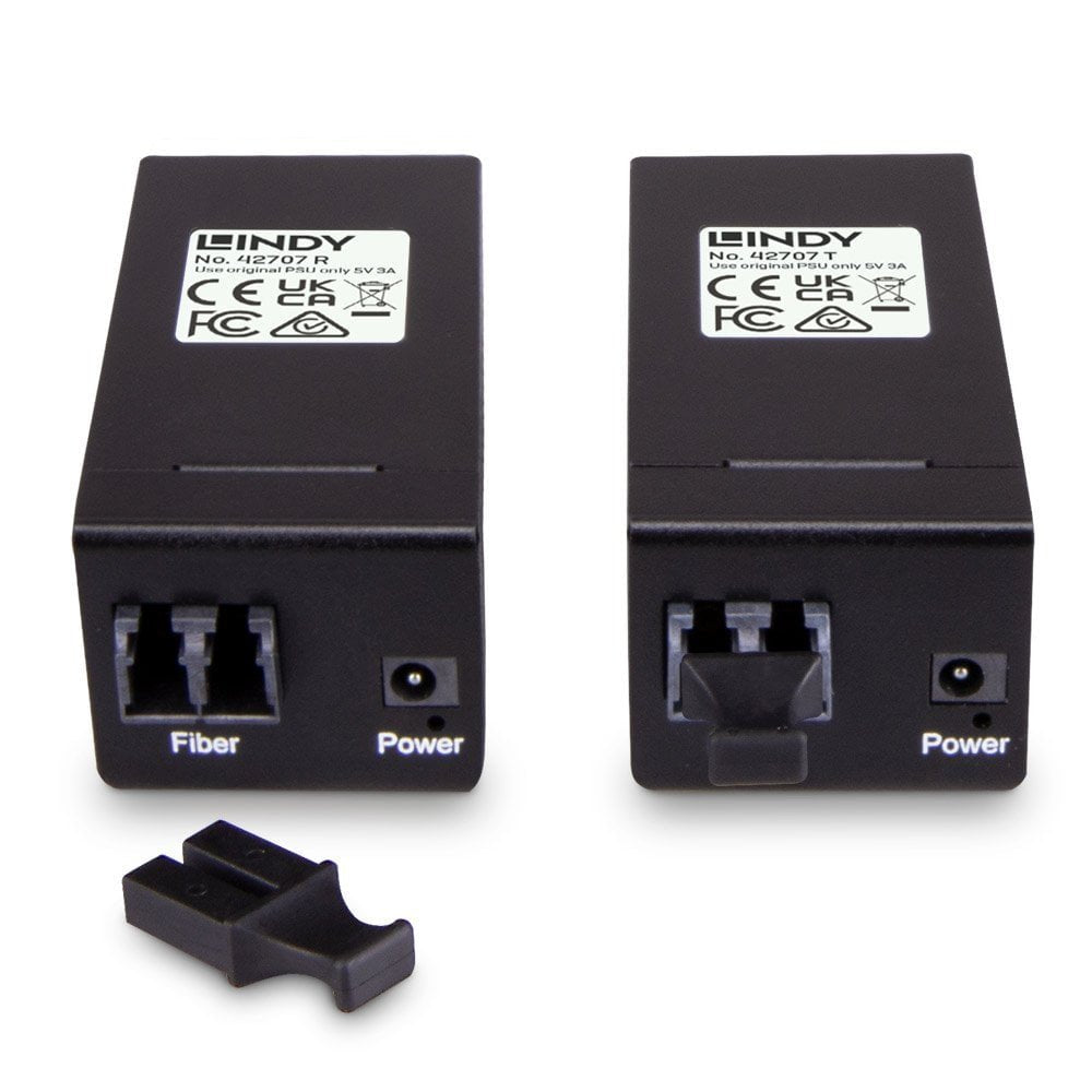 EAN 4002888427074 - Lindy 42707 extensor audio/video Transmisor y receptor de señales AV Negro imagen 5