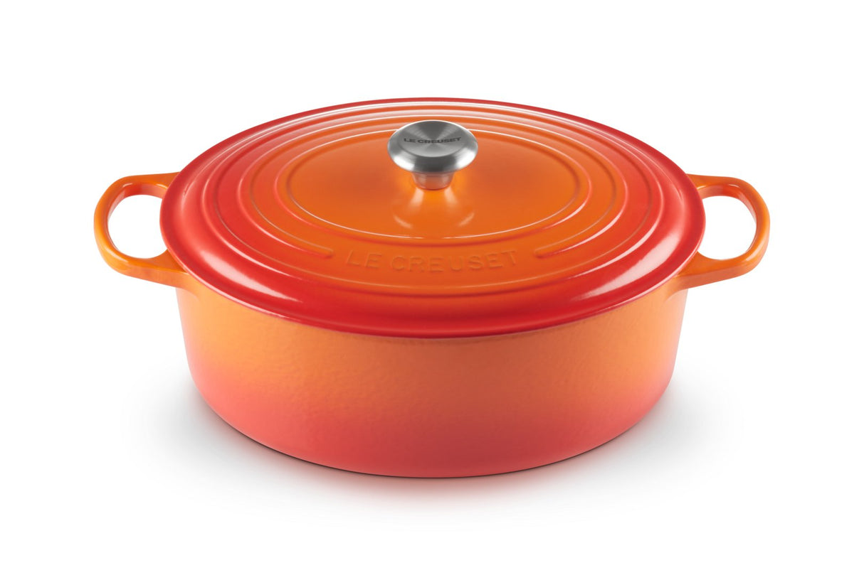 Le Creuset Signature Cacerola 7,5 L Ovalado Naranja