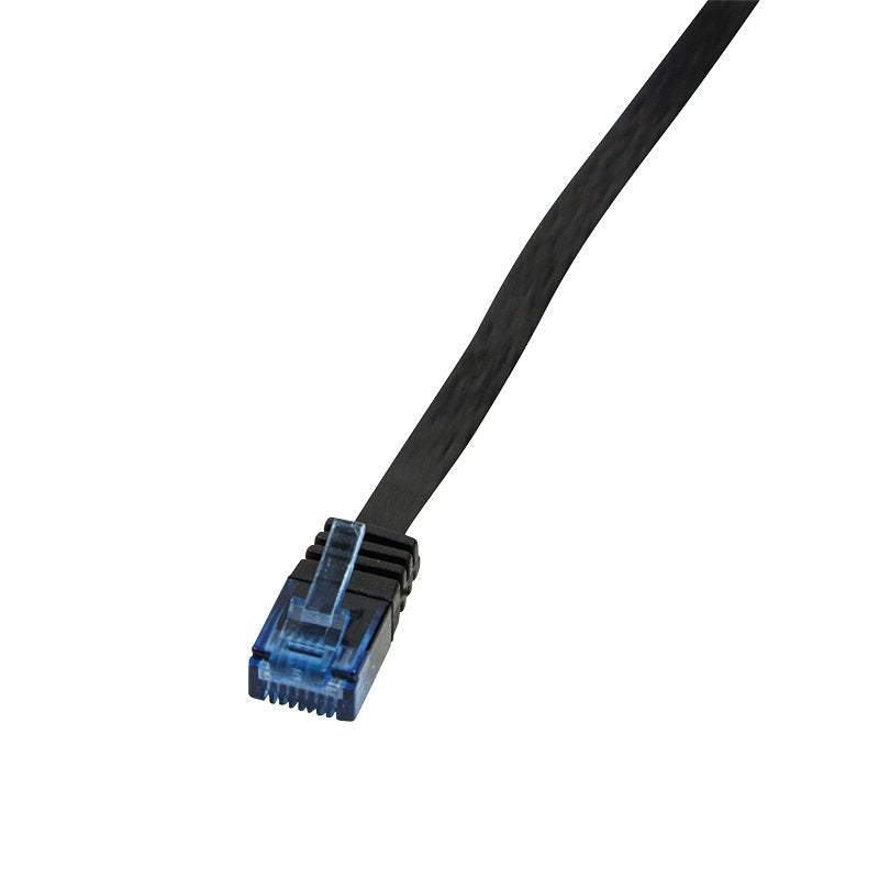 Logilink Flach Patchkabel Rj45 U/Utp Cat6 7.50m Schwarz