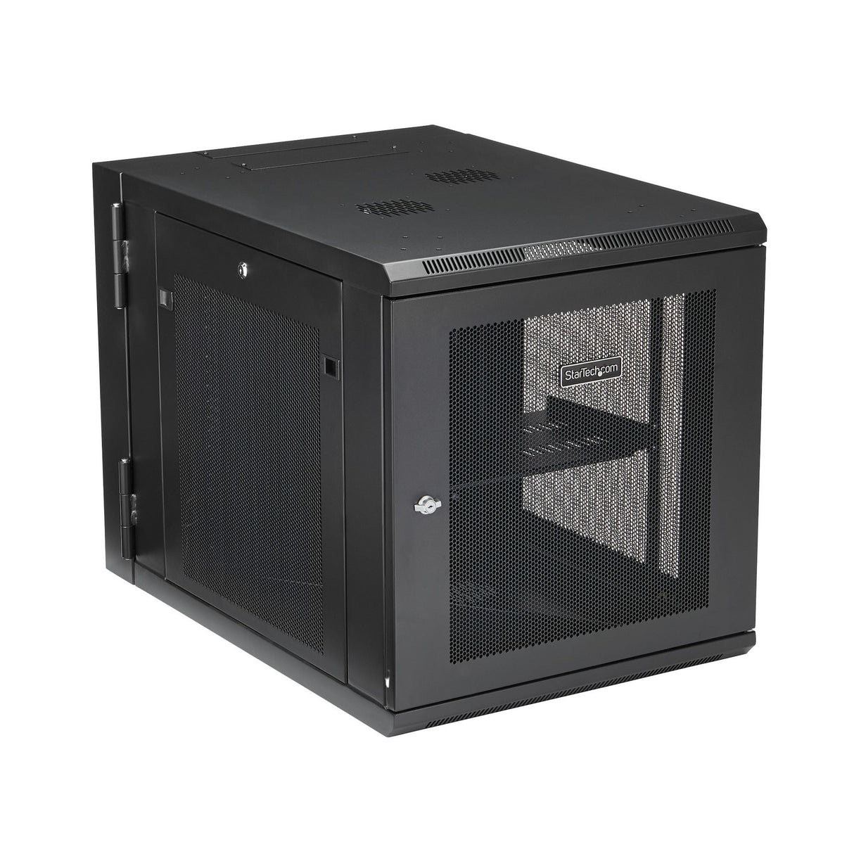 EAN 65030870436 - StarTech.com RK1232WALHM armario rack Bastidor de pared Negro imagen 2
