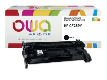 Owa Toner Compatible Con Hp Cf289y Negro (20.000 S.)