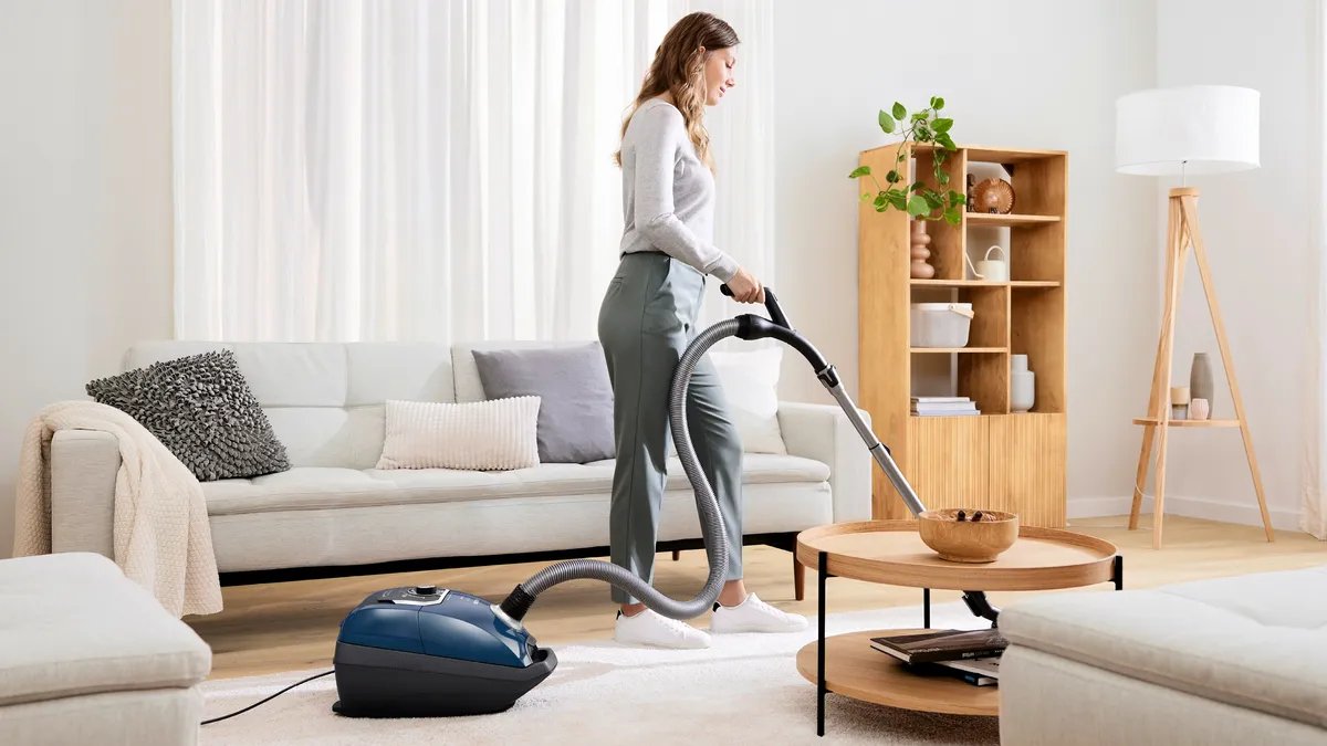 Bgl8xper Serie 8 Bodenstaubsauger Mit Beutel Blau