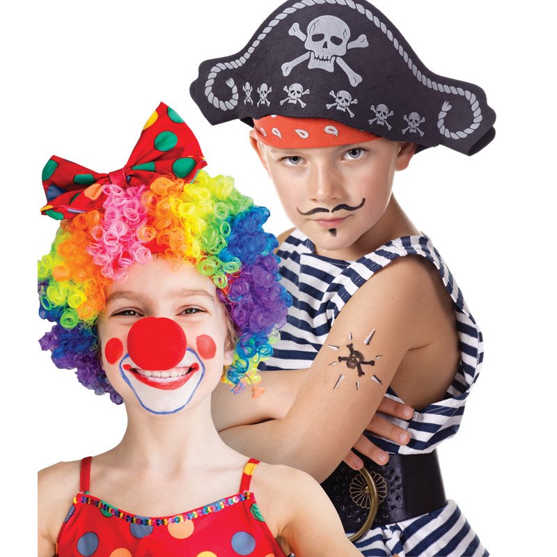 Alpino Fiesta Carnival Pack De Maquillaje Con 6 Barritas De Pintura Facial + Pincel + Tatuajes En Calcomania + Lapiz