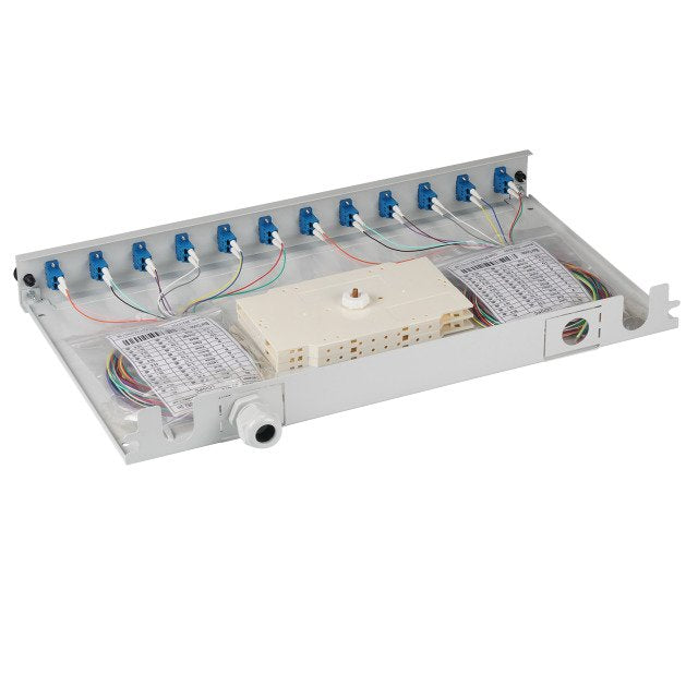 Efb Elektronik B71921l12 - Lc - Azul - Gris - Single Mode - Metal - Os2 - 483 Mm
