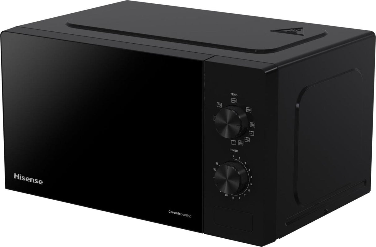 EAN 3838782655340 - Hisense 741470 microondas Negro Microondas combinado Encimera 20 L 700 W imagen 2