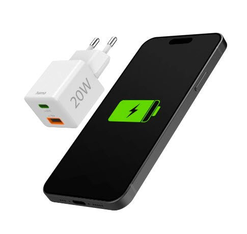 Cargador Hama 00201991 De Dispositivo Móvil Auriculares, Batería Portátil, Smartphone, Tableta Blanco Corriente Alterna Carga Rápida Interior