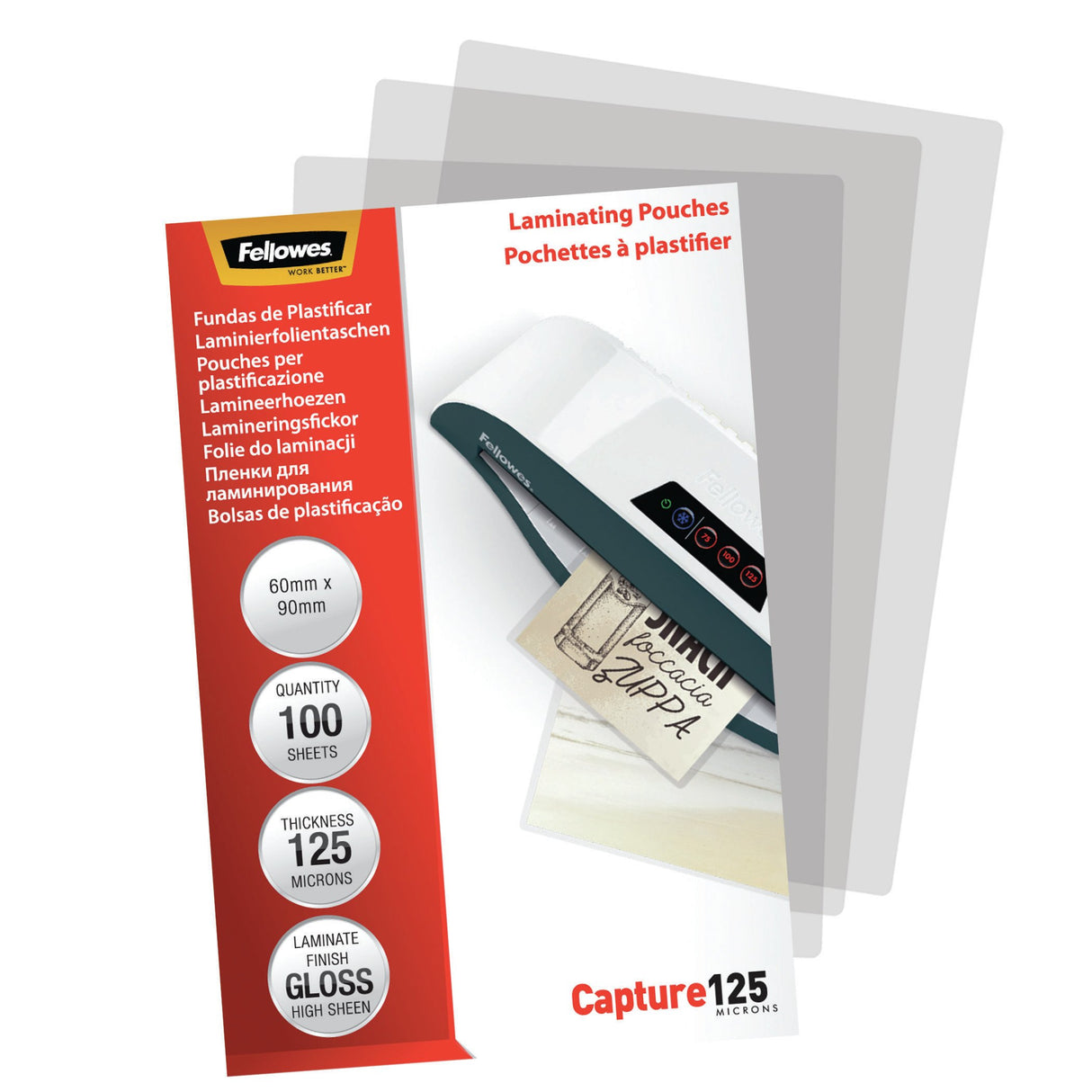 EAN 0043859526338 - Fellowes 5397402 plastificador 100 pieza(s) imagen 3