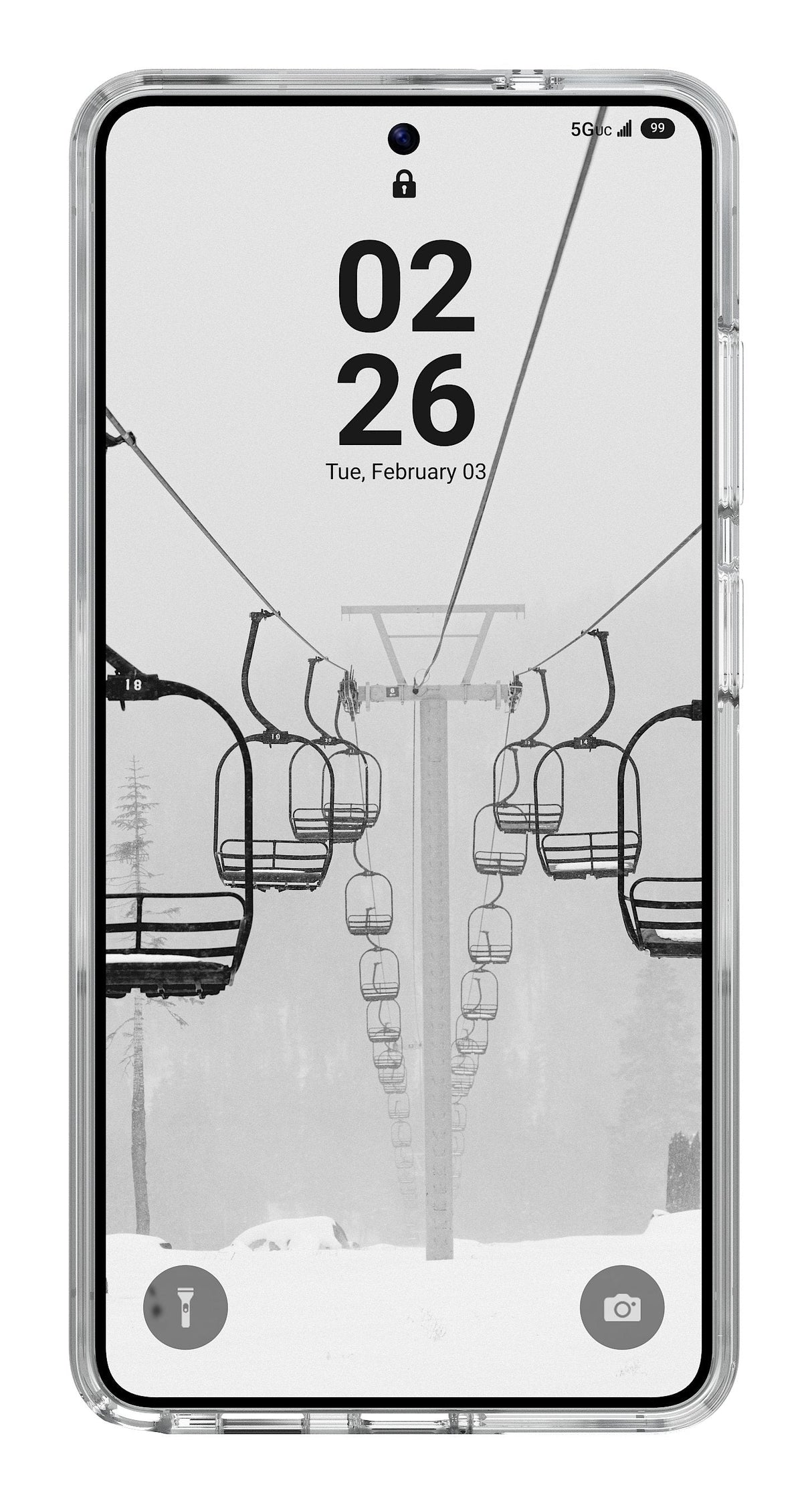 Funda Uag Scout Clear Hielo Samsung Galaxy S26 Ultra Blanco