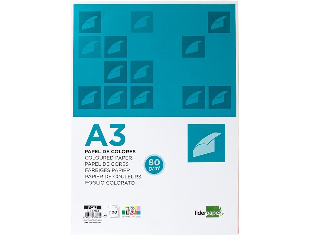 Papel A3 80gr/M2 10 Paquete 100h