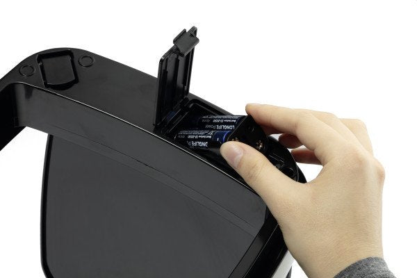 Papelera Con Sensor Durable No Touch 12l Plata Metalizada