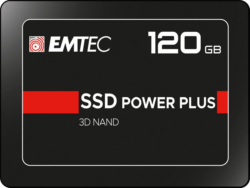 Disco Ssd Emtec 120gb X150 3d Nand 2.5 Sata Iii 500mb/Sec Ecssd120gx150