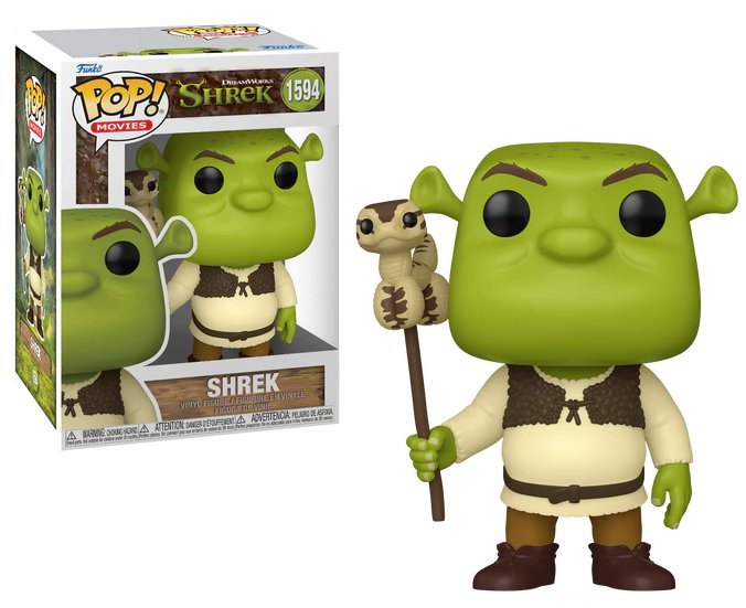Funko Pop Dreamworks Shrek 30 Aniversario Shrek Con Serpiente 81176