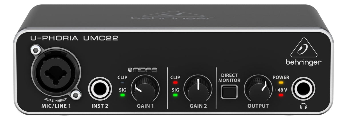 EAN 4033653170864 - Behringer UMC22 equipo de música adicional Concierto/Estudio Preamplificador imagen 1
