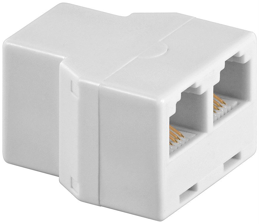 Adaptador H2h Rj12 Hembra (6p6c) A 2 X Rj12 (6p6c) Hembra