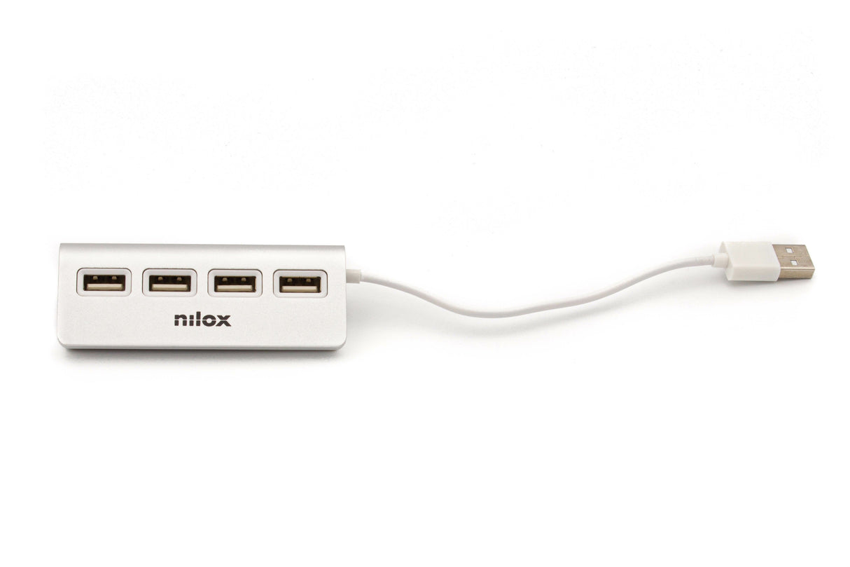 Hub 4 Puertos Usb 2.0 Alu