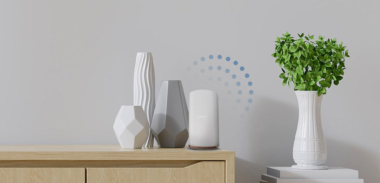 Punto De Acceso Wifi D-Link Covr-C2202 Mesh Tribanda Kit 2 Uds Interior Ac2200 2ptos Giga