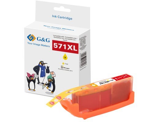 G&G Xl-Cartucho Compatible Con Cli-571xly/ 0334c001