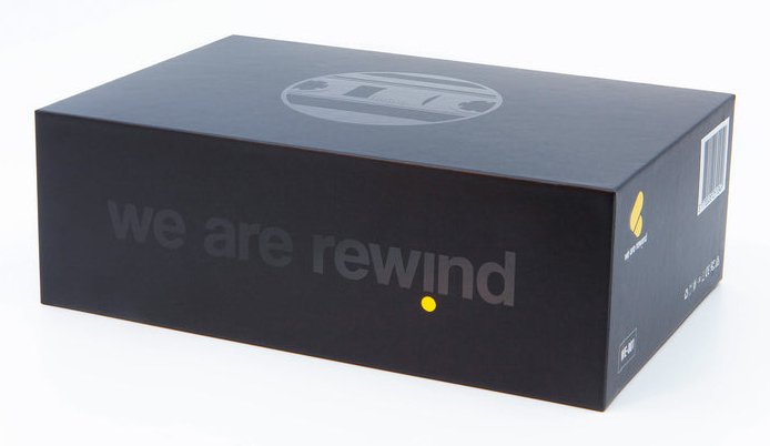 Wearerewind Amy Tragbarer Kassettenspieler Con Bluetooth, Negro Amarillo