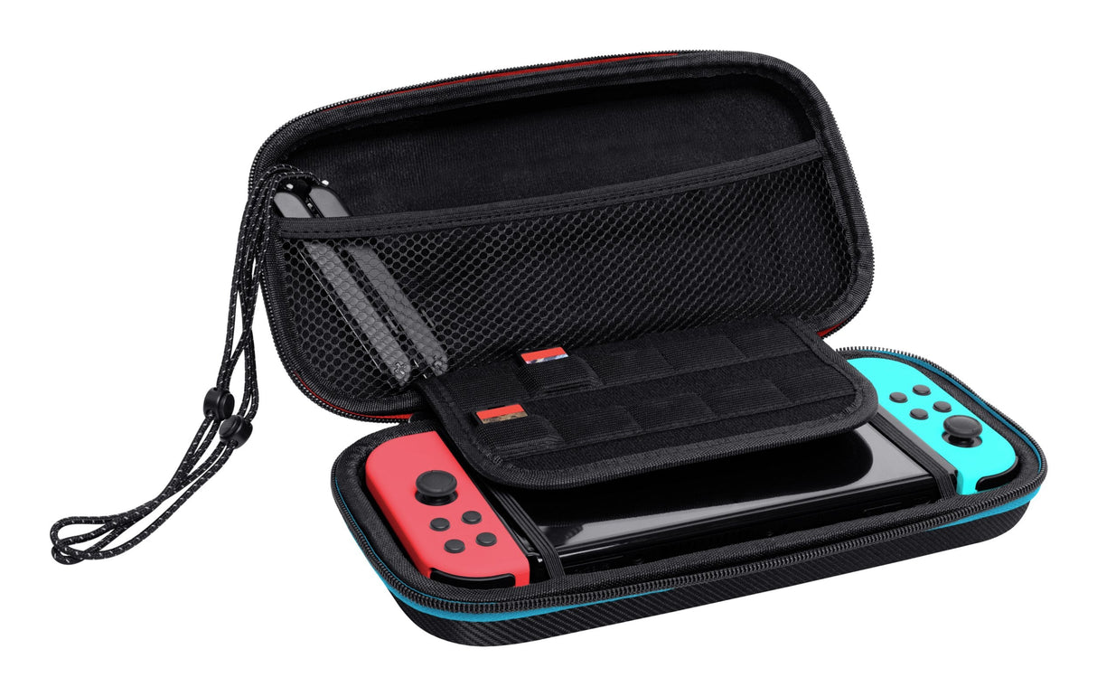 Estuche Rigido Para Nintendo Switch Trust Gxt1248 Color Negro 25415
