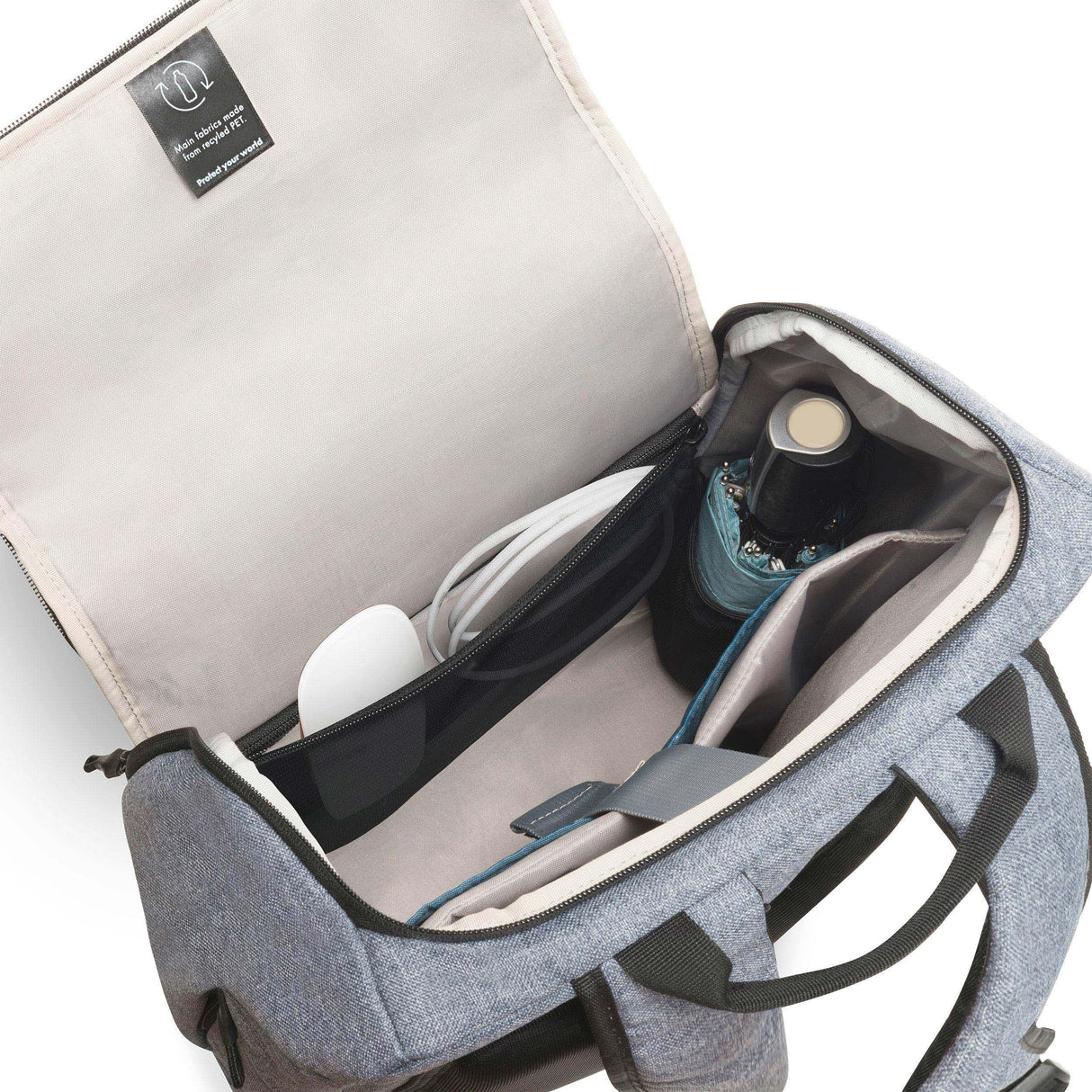 EAN 7640186418201 - DICOTA Eco MOTION 13 - 15.6" 39,6 cm (15.6") Mochila Azul imagen 7