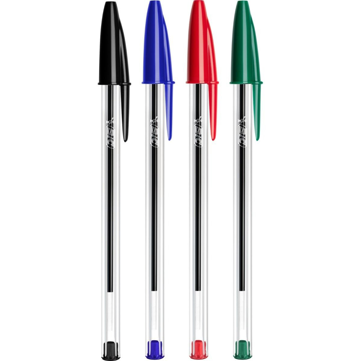 Bic Cristal Original Pack De 4 Boligrafos De Bola Colores Surtidos