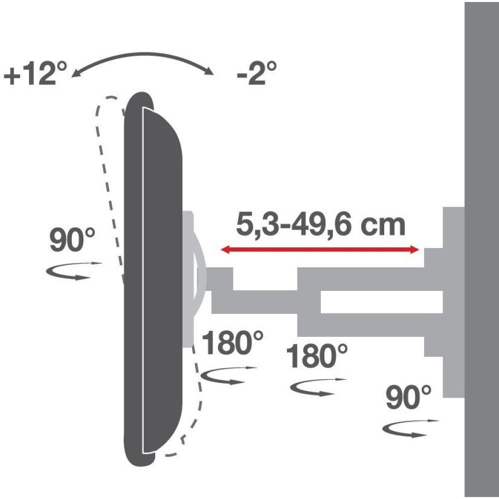 EAN 8057685308886 - Techly ICA-PLB 172L soporte para TV 2,03 m (80") Negro imagen 11