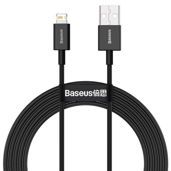 Baseus Superior Fast Charge Usb-C To Lightning Cable, 20w, 1m - Black