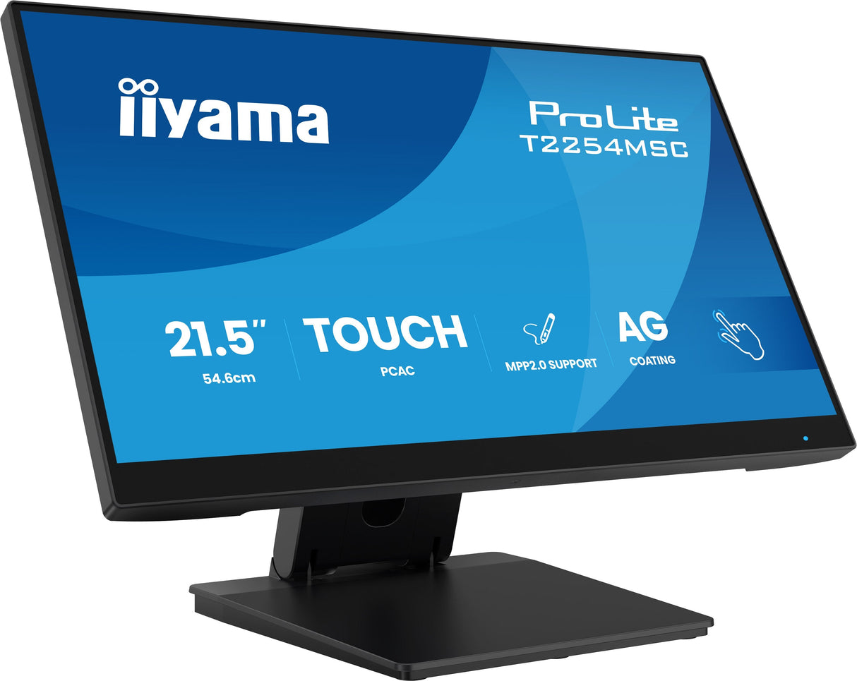 Iiyama 54.6cm 21,5" T2254msc-B2ag 16:9 M-Touch Hdmi+Dp+Usb
