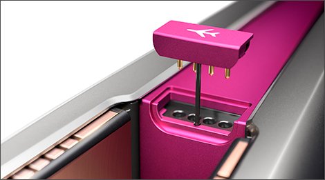 Plancha De Pelo Dyson Corrale Fucsia
