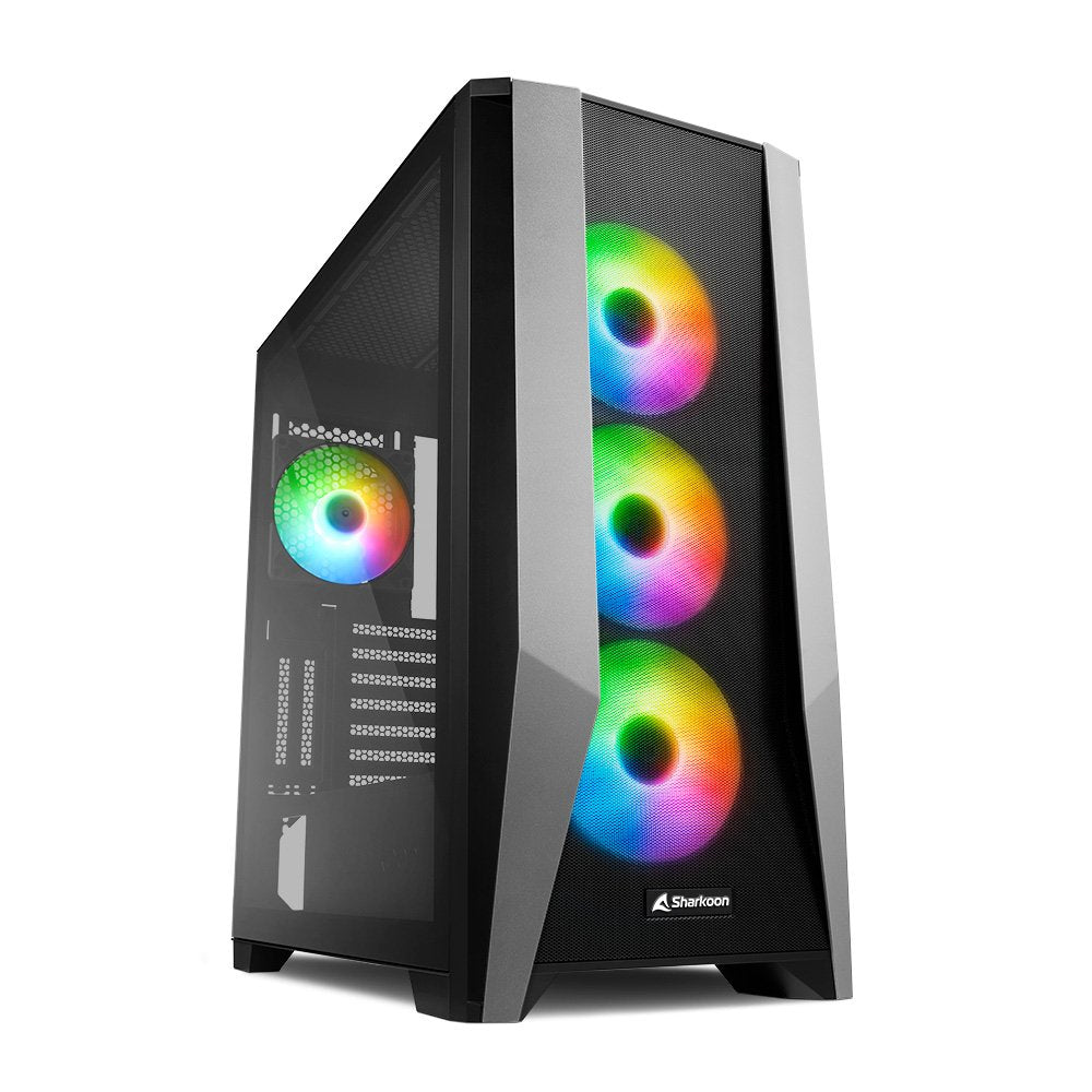 EAN 4044951035069 - Sharkoon ELITE SHARK TG7M RGB Negro imagen 1