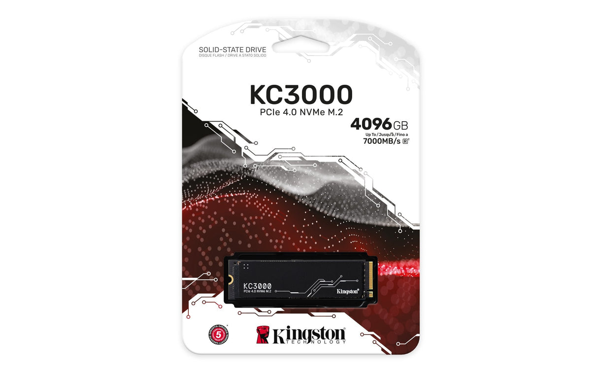EAN 0740617324297 - Kingston Technology KC3000 4,1 TB PCI Express 4.0 3D TLC imagen 4