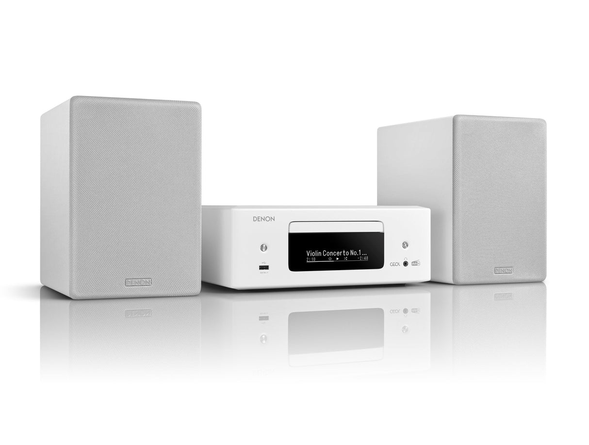 EAN 4951035908006 - Denon CEOL N12DAB Minicadena de música para uso doméstico 65 W Blanco imagen 1
