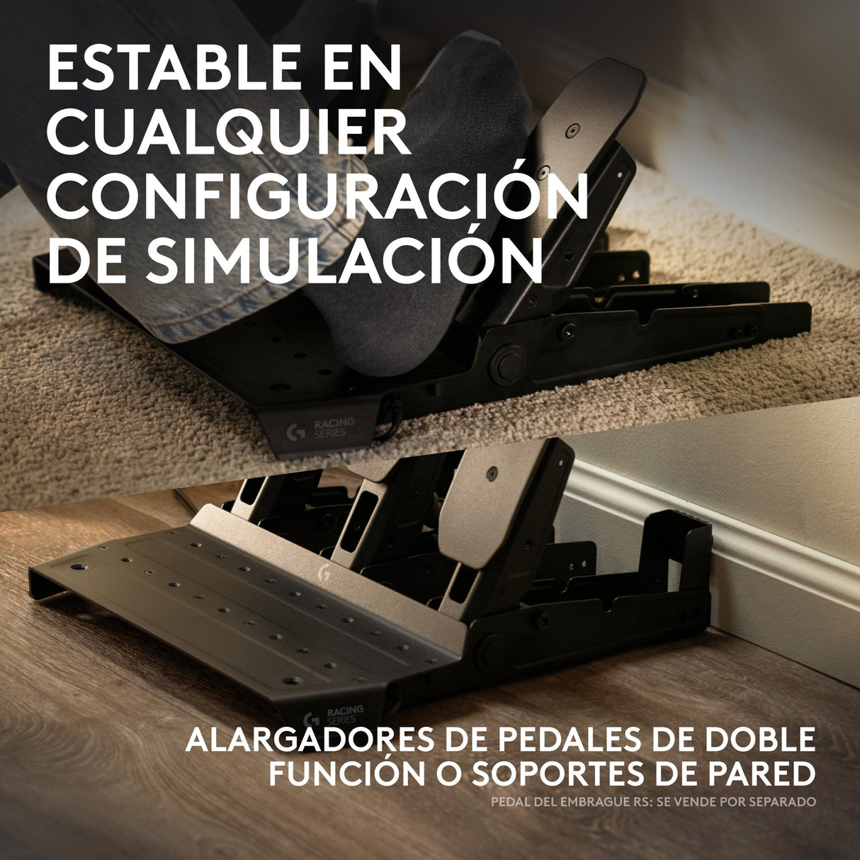 Logitech G Rs Pedals Negro Usb Analógico Pc