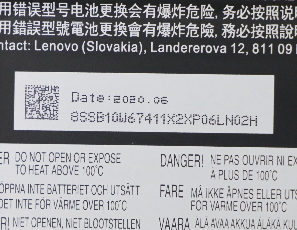 EAN 5704174262121 - Lenovo 5B10W67364 refacción para laptop Batería imagen 4