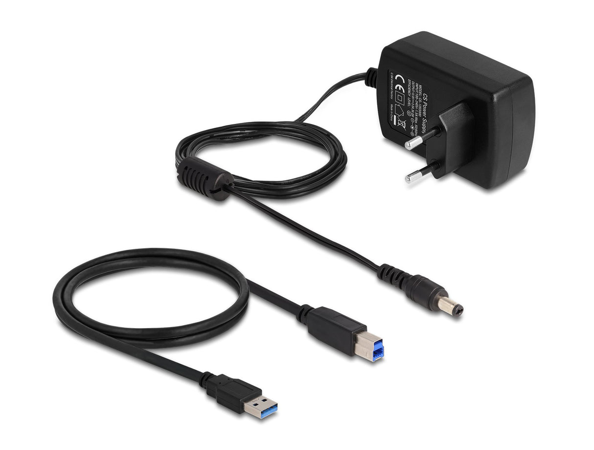 EAN 4043619641871 - DeLOCK 64187 caja para disco duro externo Carcasa de disco duro/SSD Negro 2.5/3.5" imagen 4