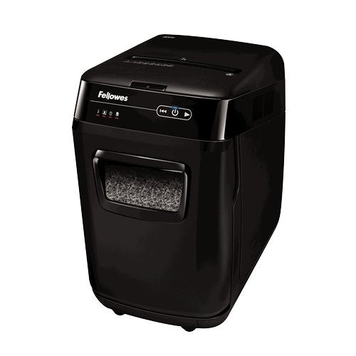 Fellowes Automax 200m Destructora De Papel Automatica Microcorte - Alimentacion Automatica 200 Hojas - Ranura Manual 10