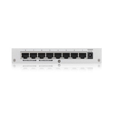 EAN 4718937586301 - Zyxel GS-108B V3 No administrado L2+ Gigabit Ethernet (10/100/1000) Plata imagen 3