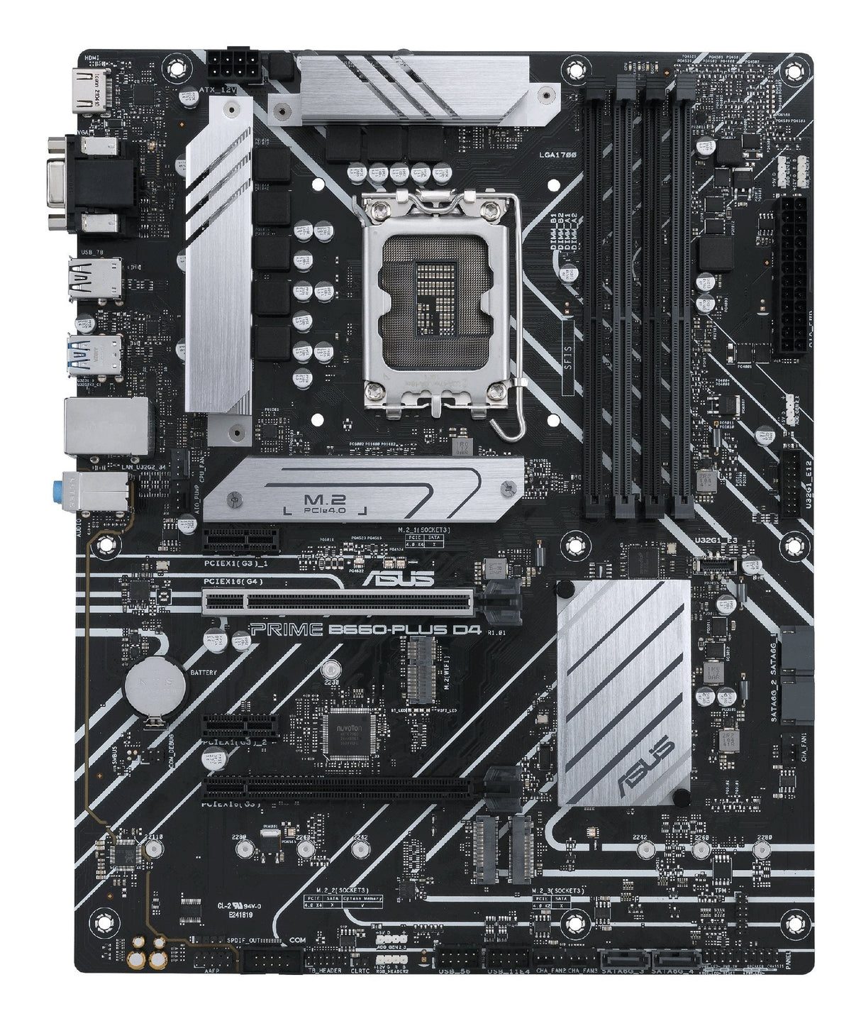 Placa Base Asus Prime B660-Plus D4 Socket 1700