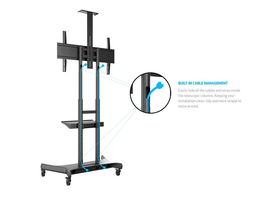 EAN 7350073734627 - Multibrackets 4627 soporte para TV 2,03 m (80") Negro imagen 21
