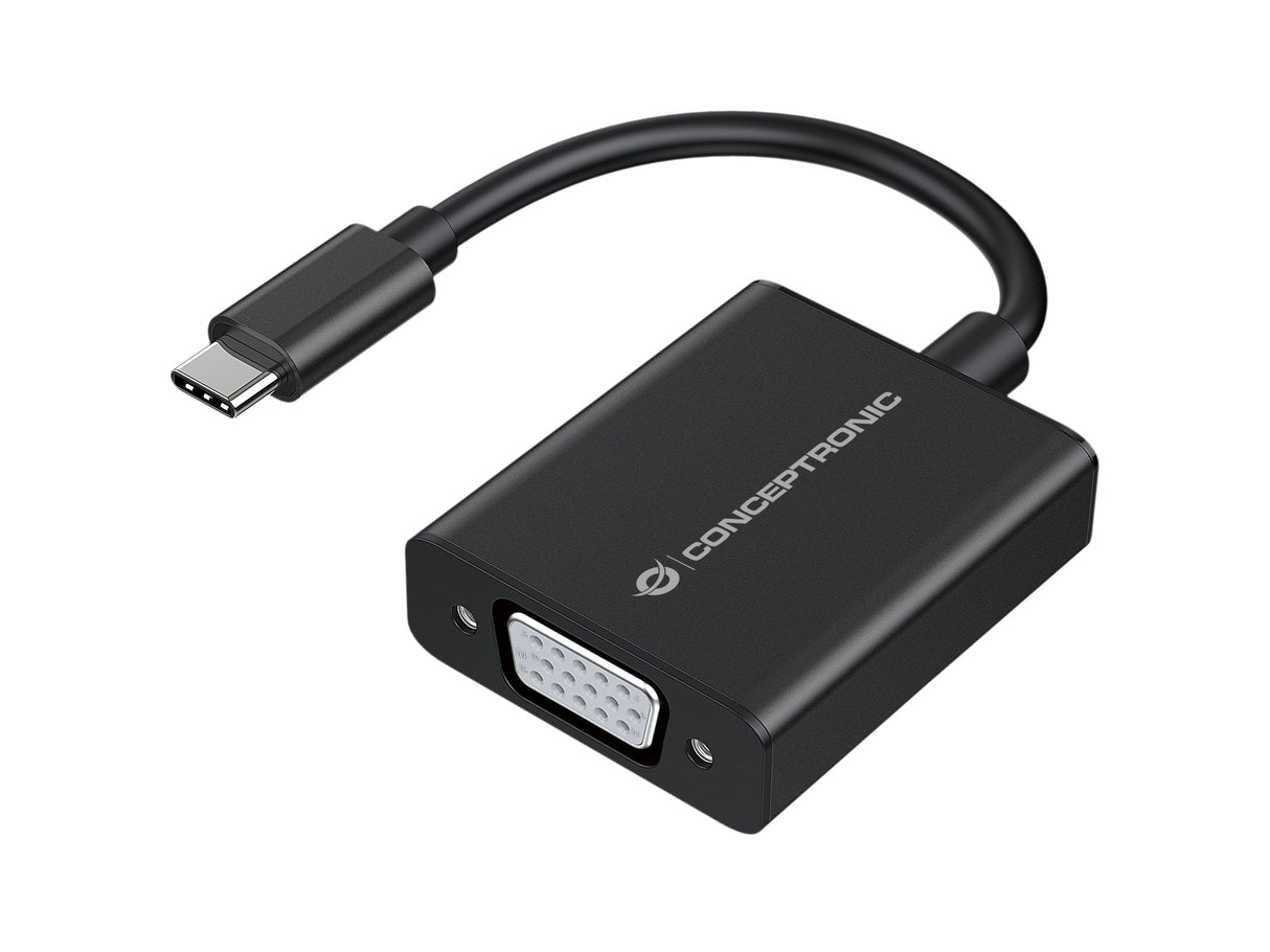 Conceptronic Adaptador Vga -> Usb-C 1080p 60hz 0.15m